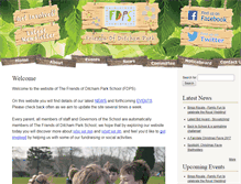 Tablet Screenshot of friendsofditchampark.com